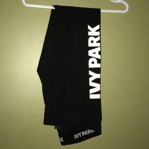 IVY PARK BLACK TIGHTS